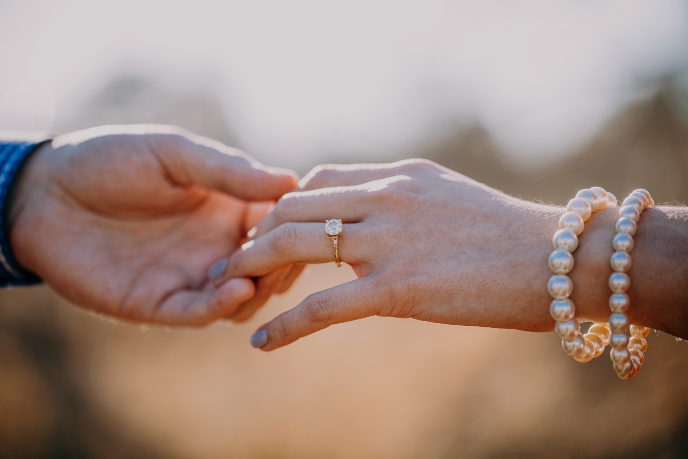 Casey & Alegría Engagement Photo