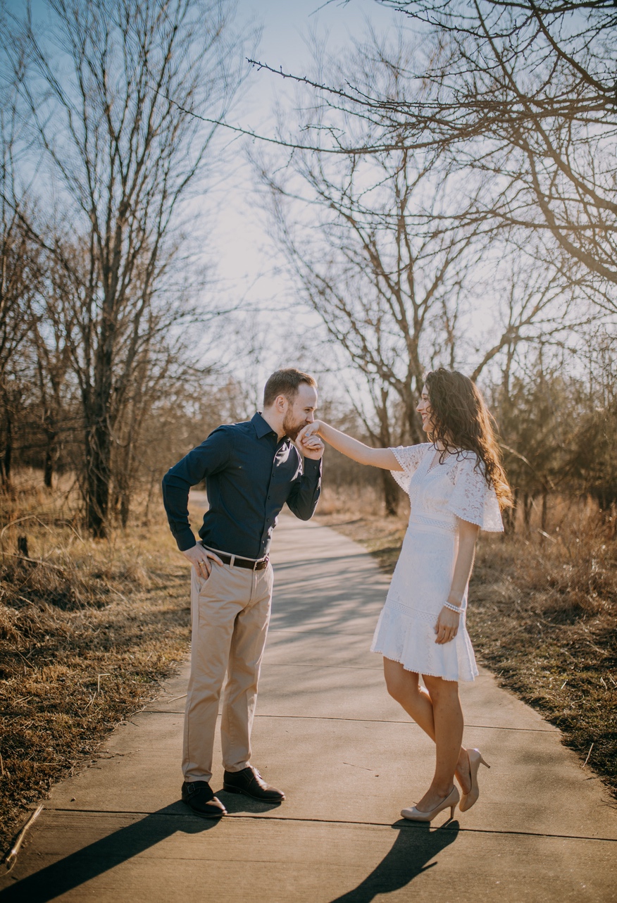 Casey & Alegría Engagement Photo